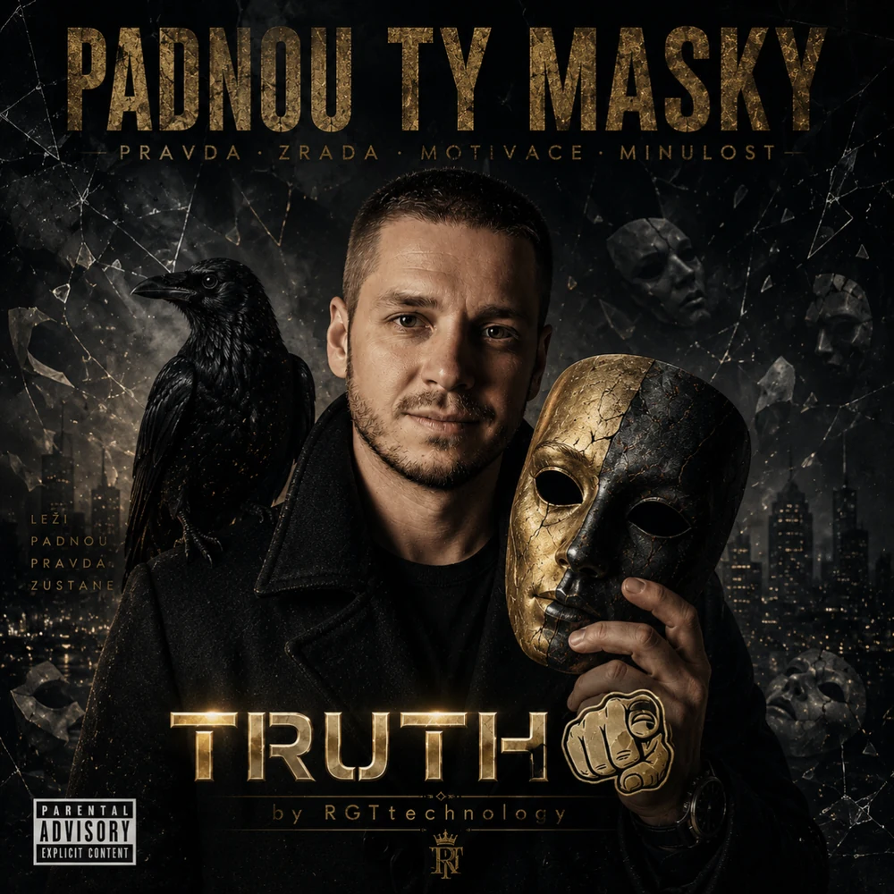 Padnou ty masky — obal alba